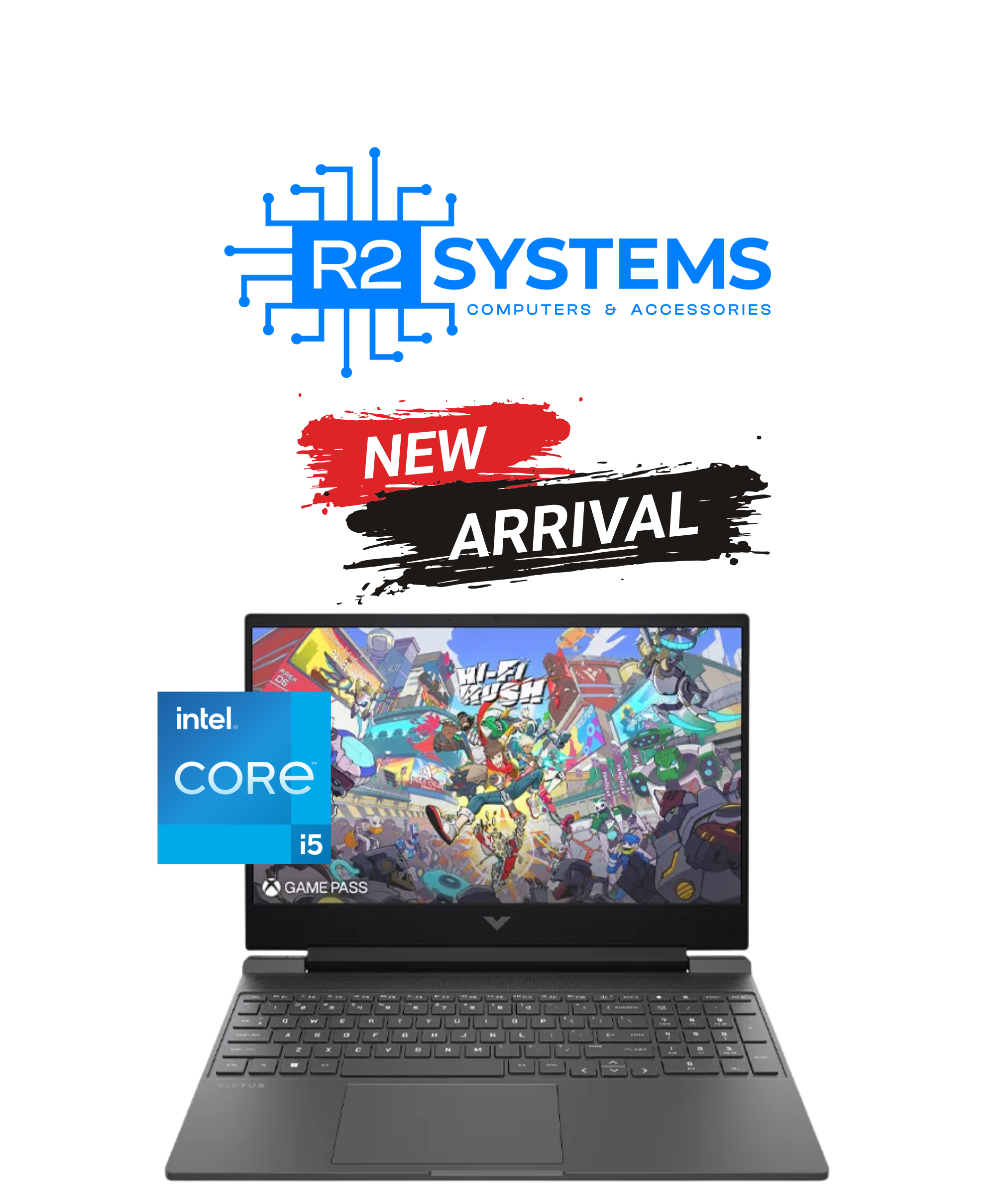 HP VICTUS 15 FA2082WM HP VICTUS 15 FA2082WM– INTEL CORE I5 13TH GEN RTX 4050 6GB - Image 1